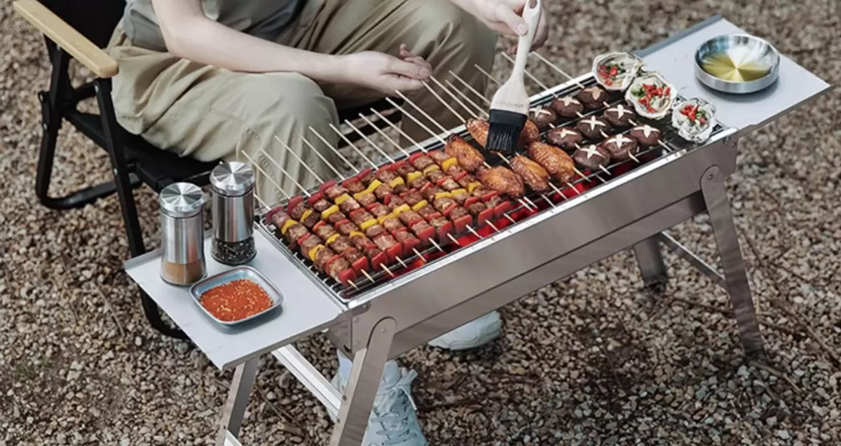 ثورة الشواء في مهرجان العائلة الهندية - أشعلت شواية SpiceFold Carbon Grill حماسة اجتماعية في الهواء الطلق