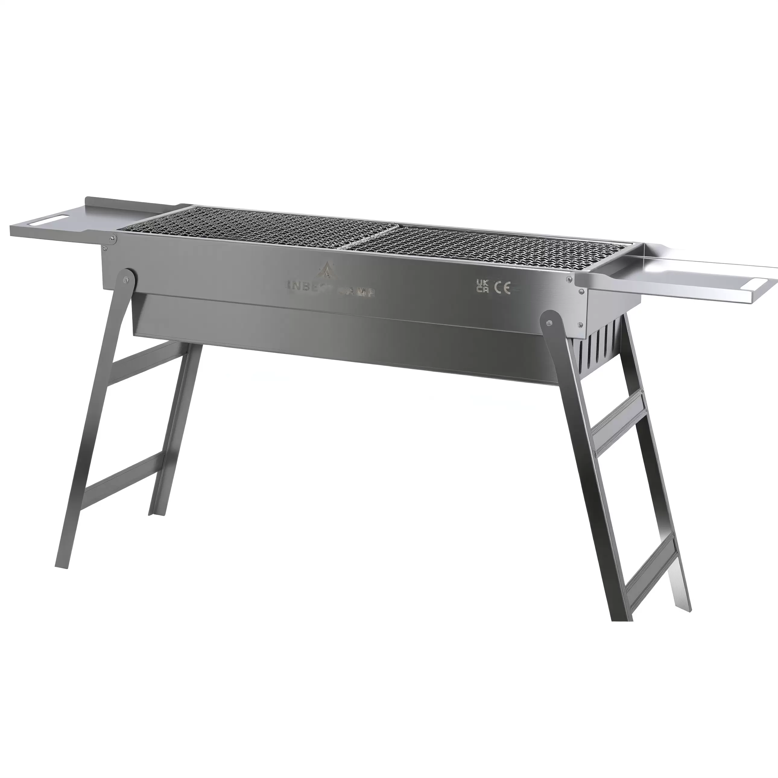 شواية فحم قابلة للطي من الفولاذ المقاوم للصدأ، موقد شواء محمول خارجي شواية فحم قابلة للطي من الفولاذ المقاوم للصدأ، موقد شواء محمول خارجي