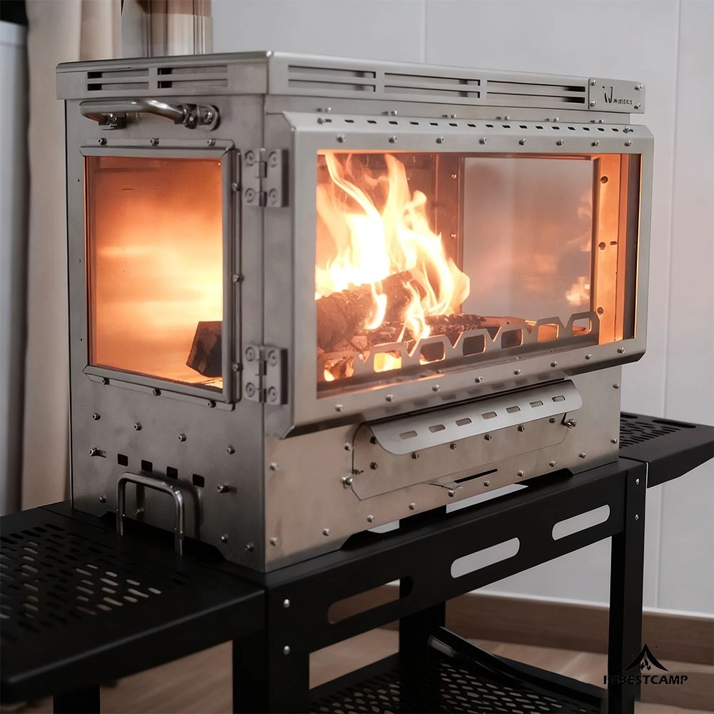 تصميمات مواقد الخيام التي تجمع بين التدفئة والطهي والسلامة للتخييم الجماعي تصميمات مواقد الخيام التي تجمع بين التدفئة والطهي والسلامة للتخييم الجماعي