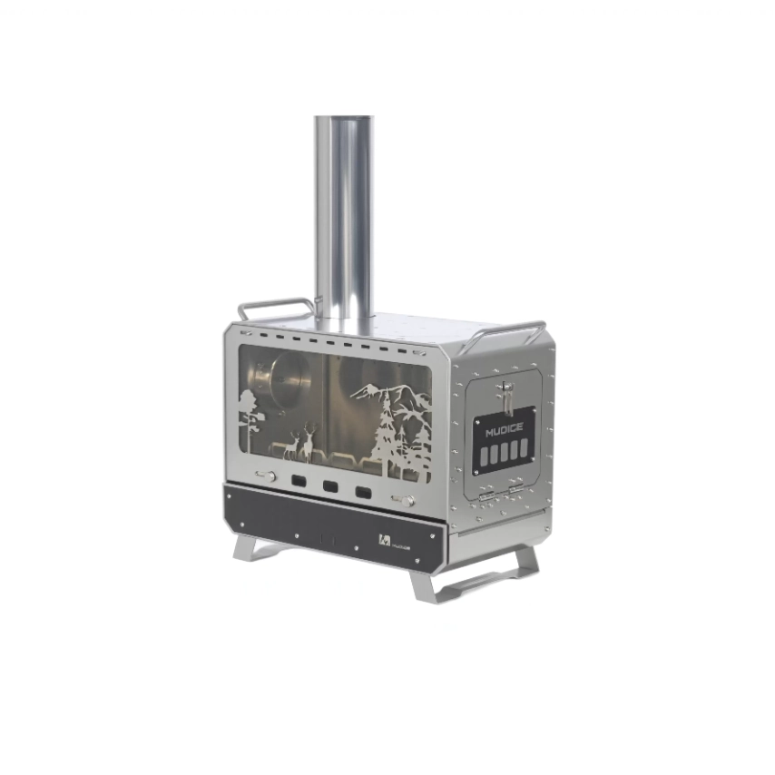 موقد حطب صغير للاستخدام الداخلي