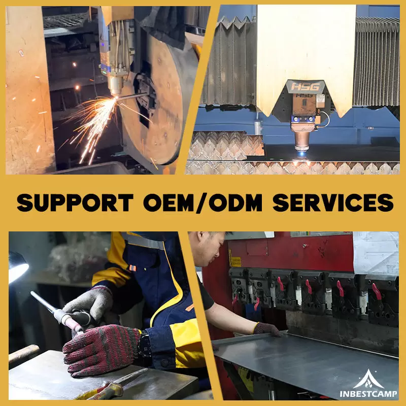 موقد تخييم شتوي خارجي أصلي