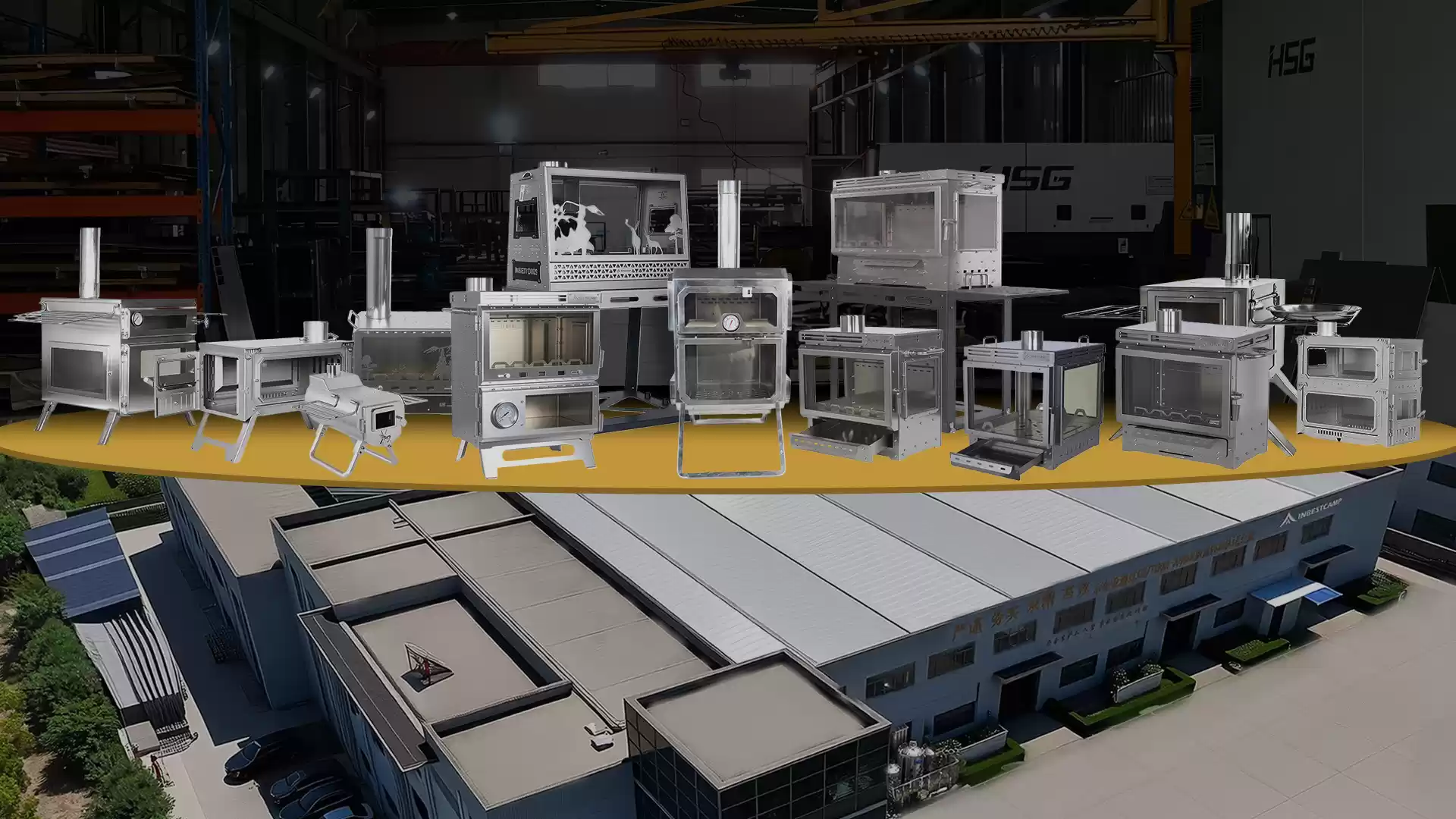 مصنع مواقد الحطب للتخييم والتدفئة في الهواء الطلق