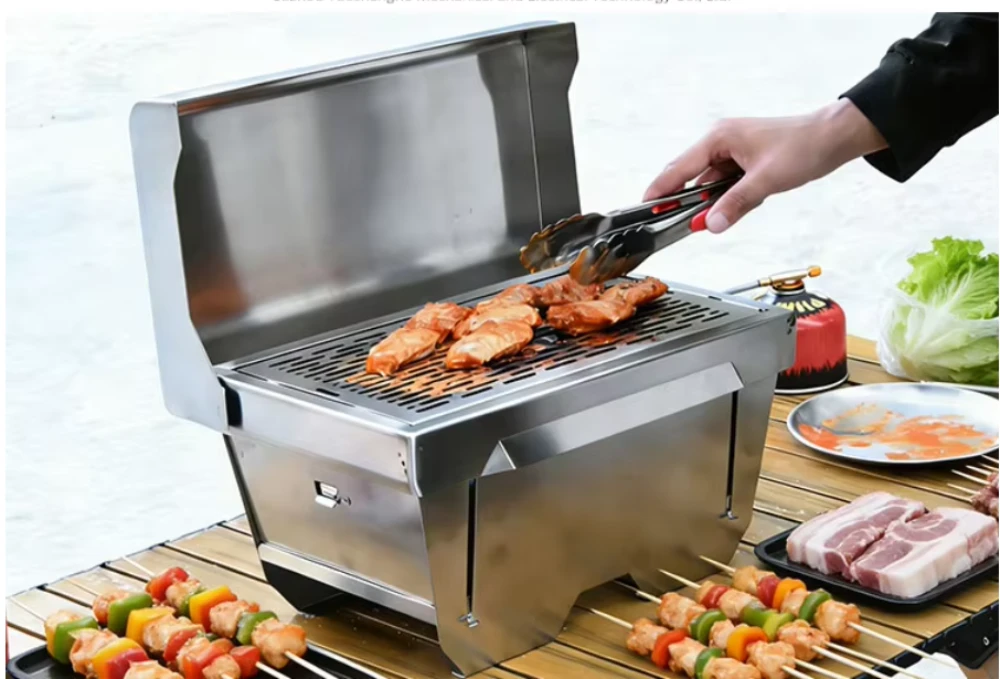 Foldable Portable Gas Grill