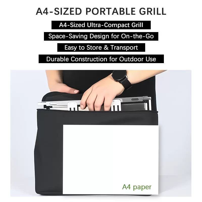 شواية تخييم قابلة للطي